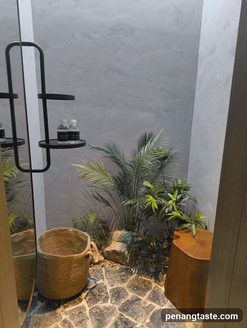 Modern Bathroom with Natural Elements