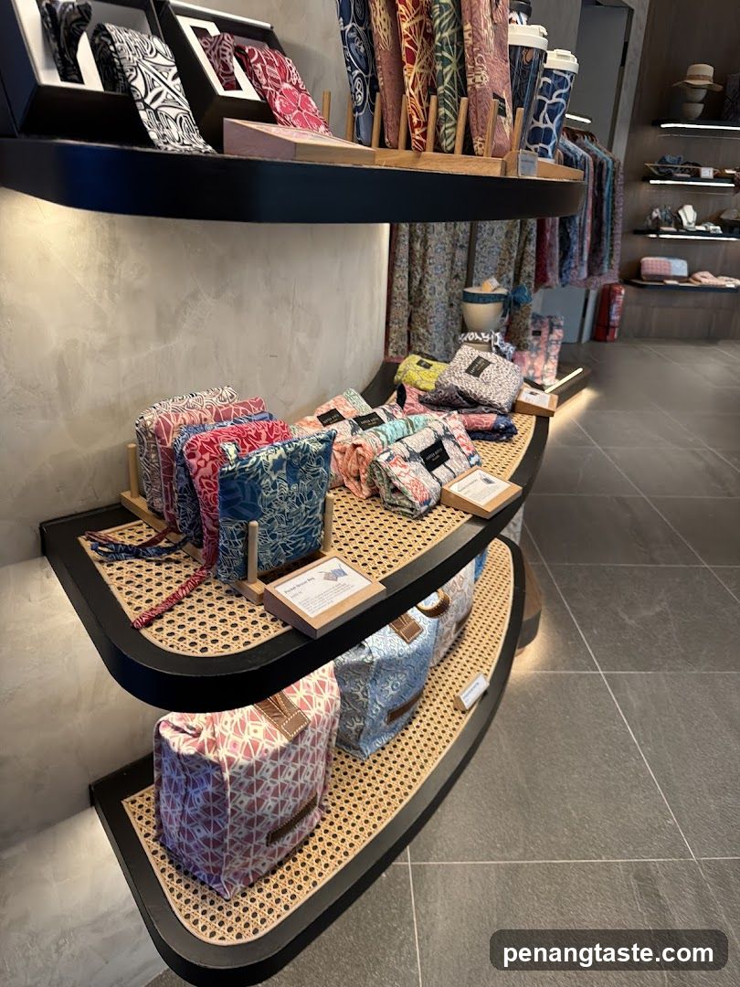 Textile and Bag Display