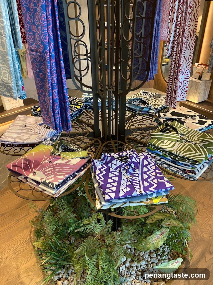 Folded Shirts Display