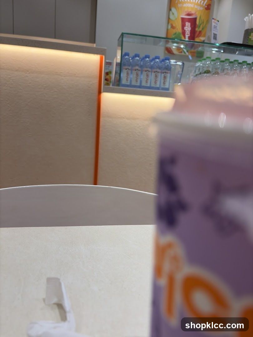 Beverage Shop Interior View