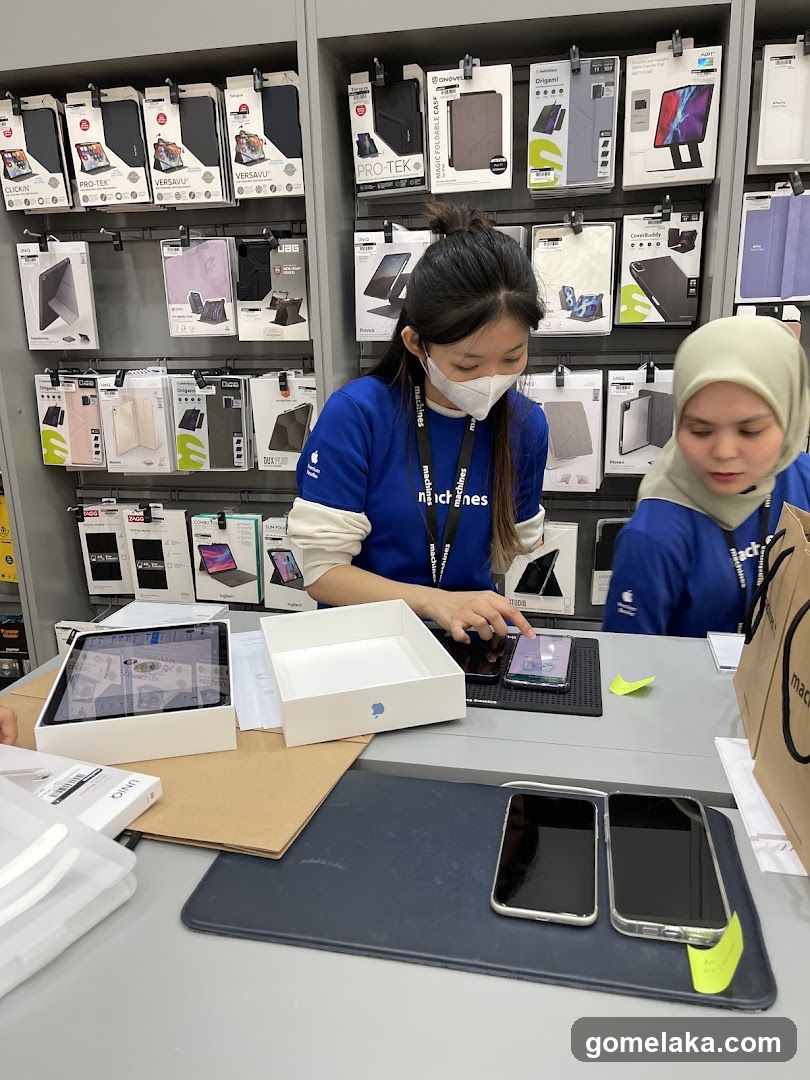 Store Interior with Staff