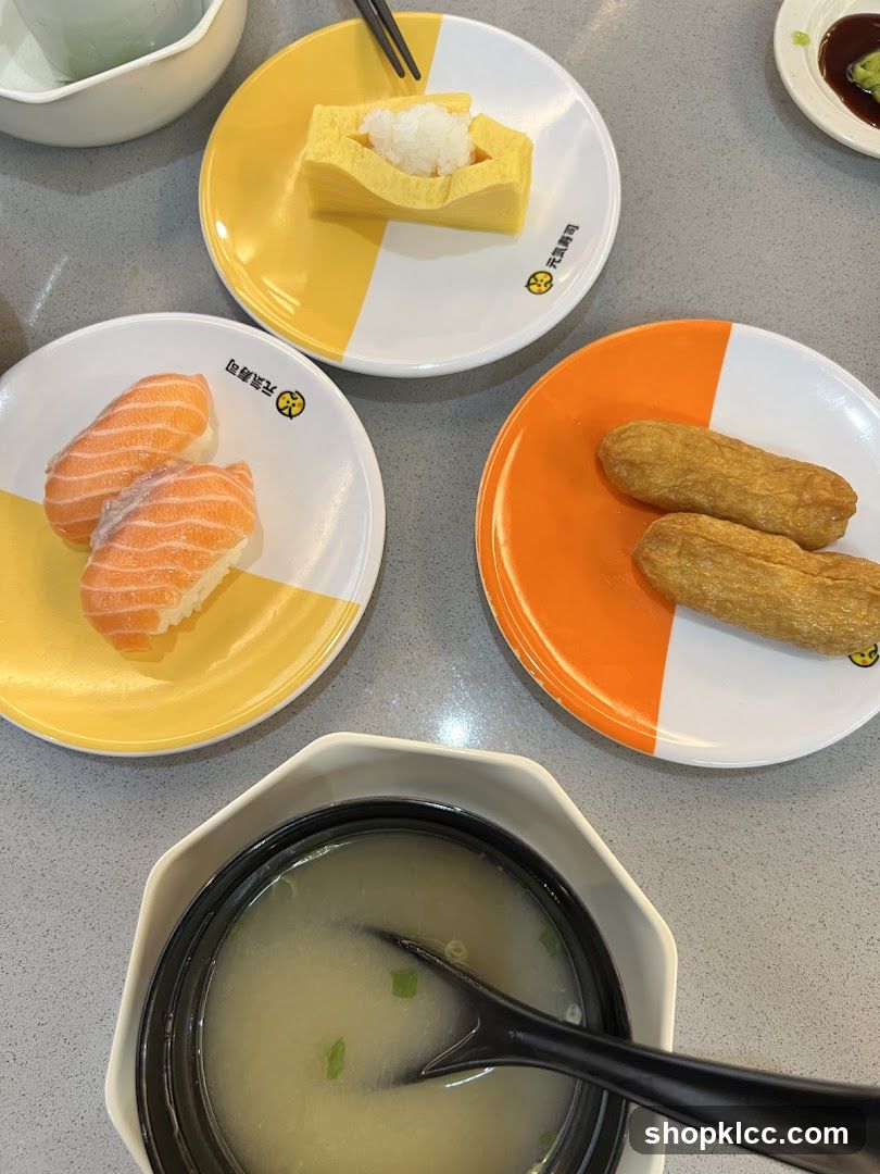 Sushi and Miso Soup