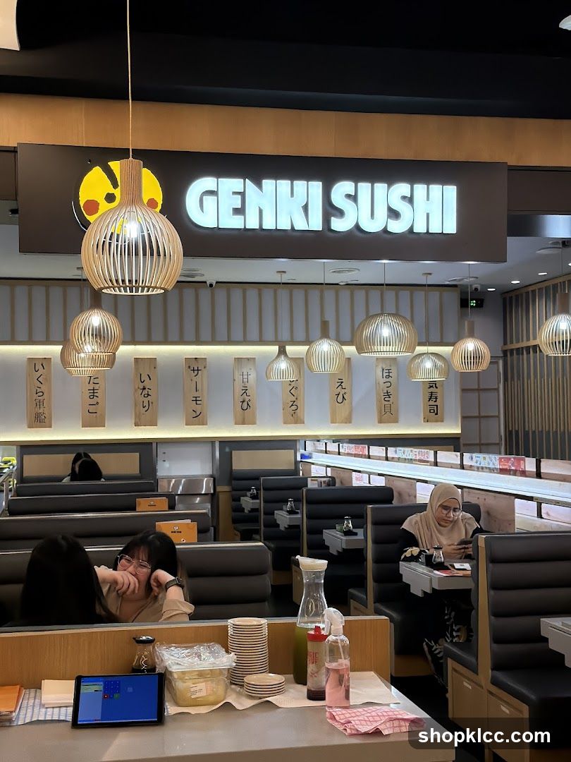 Genki Sushi Interior