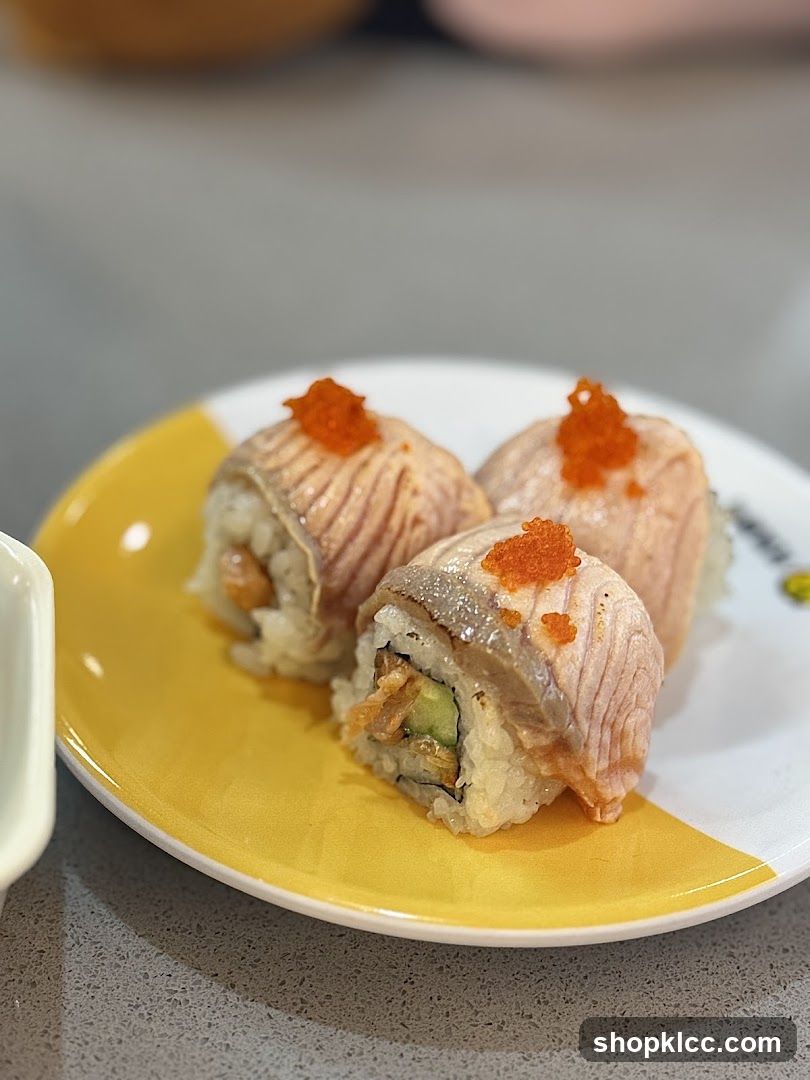 Salmon Sushi Rolls