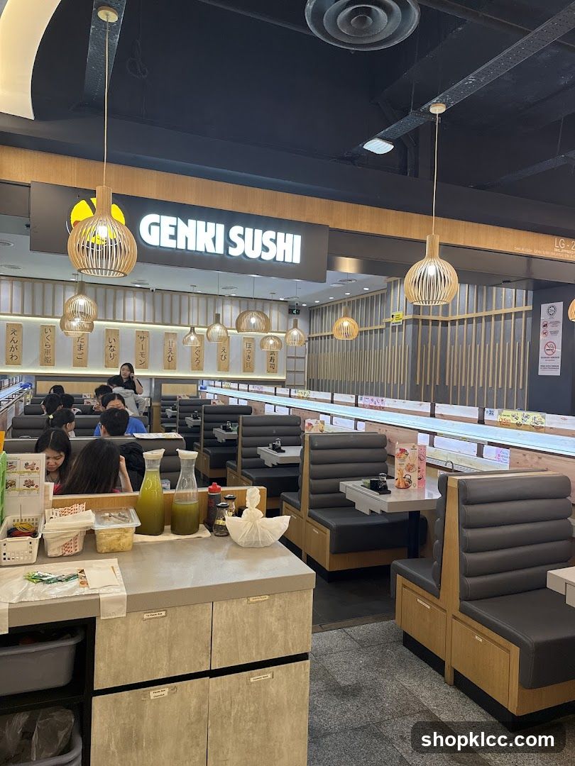 Genki Sushi Interior