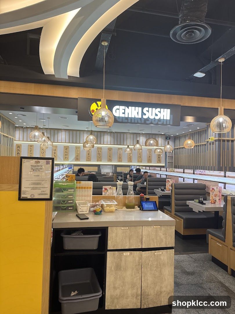 Genki Sushi Interior