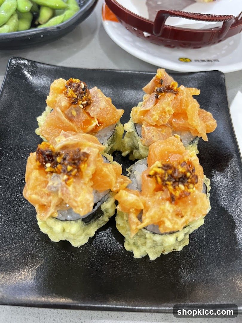 Salmon Sushi Rolls