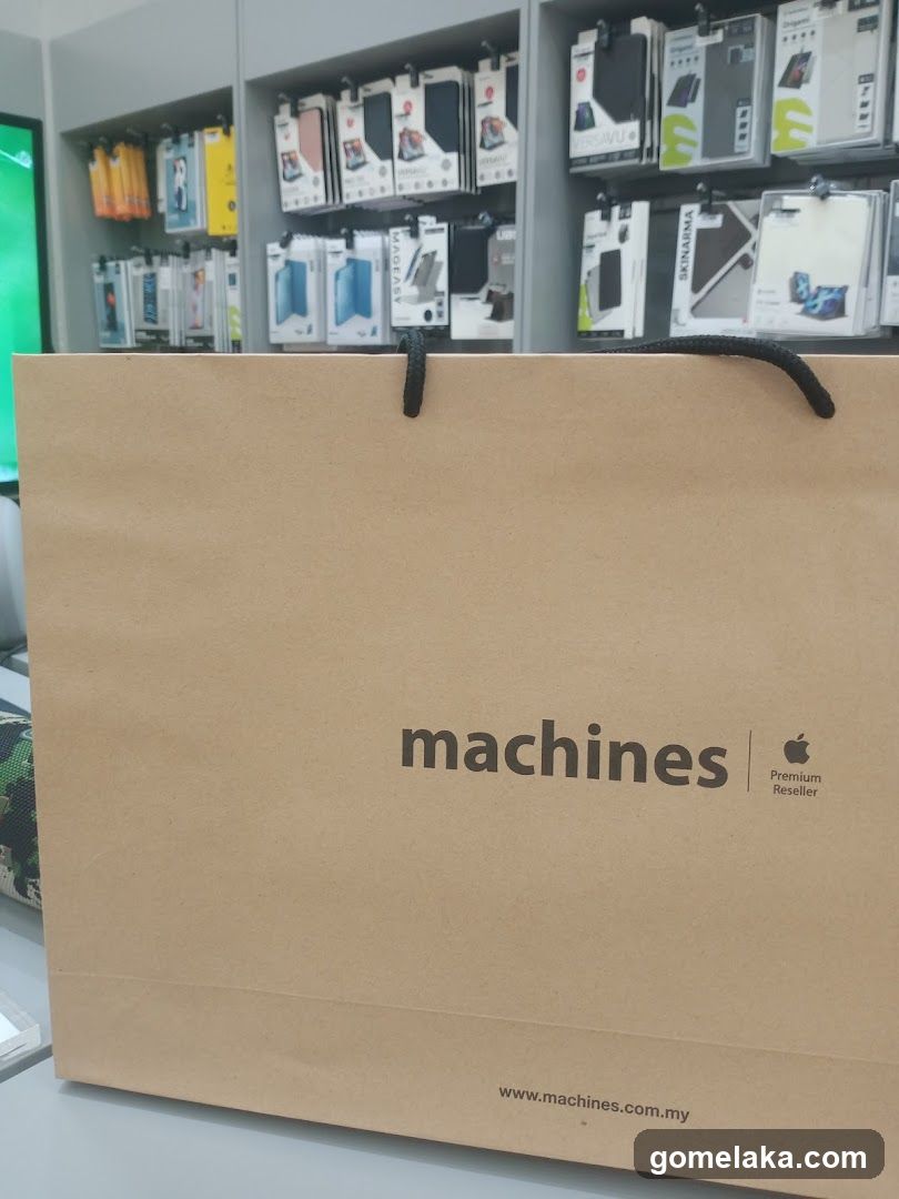 Shopping Bag in Store Interior