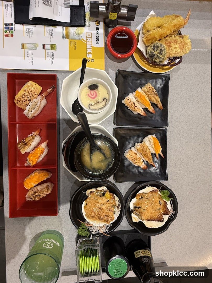 Sushi and Tempura Meal