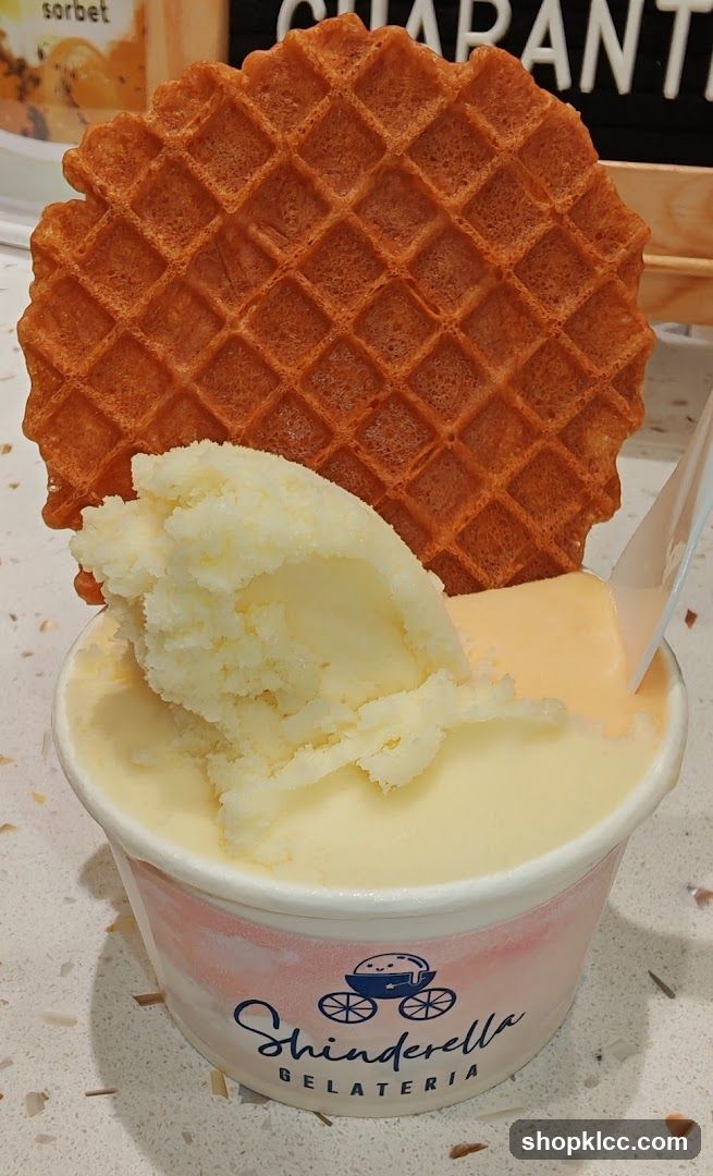 Ice Cream Cup with Waffle