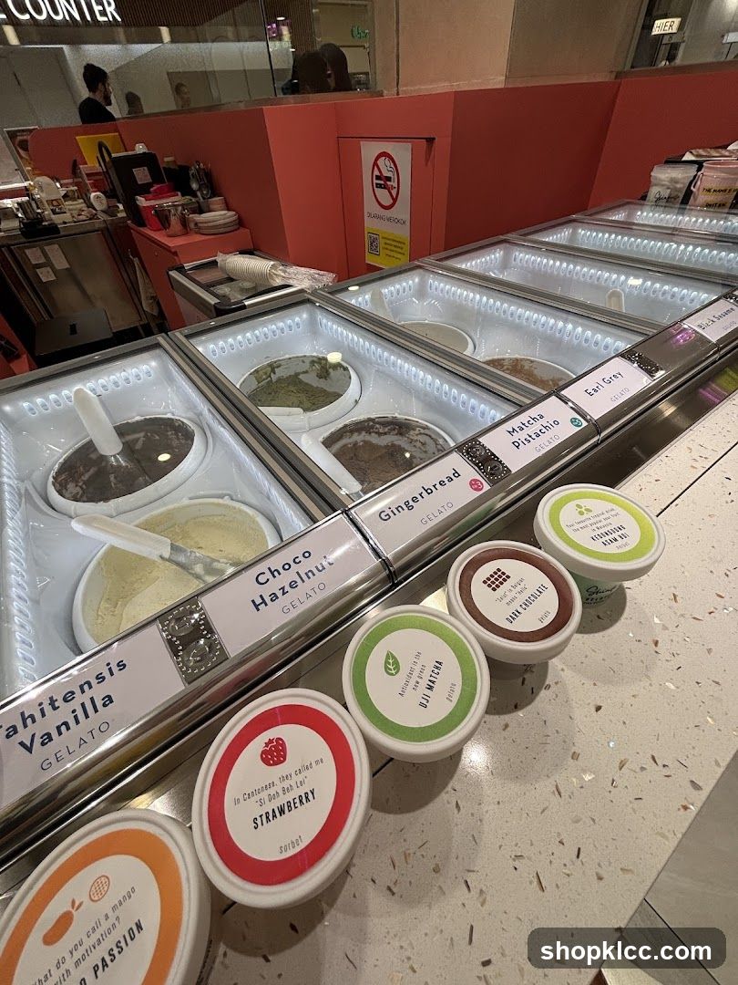 Gelato Display