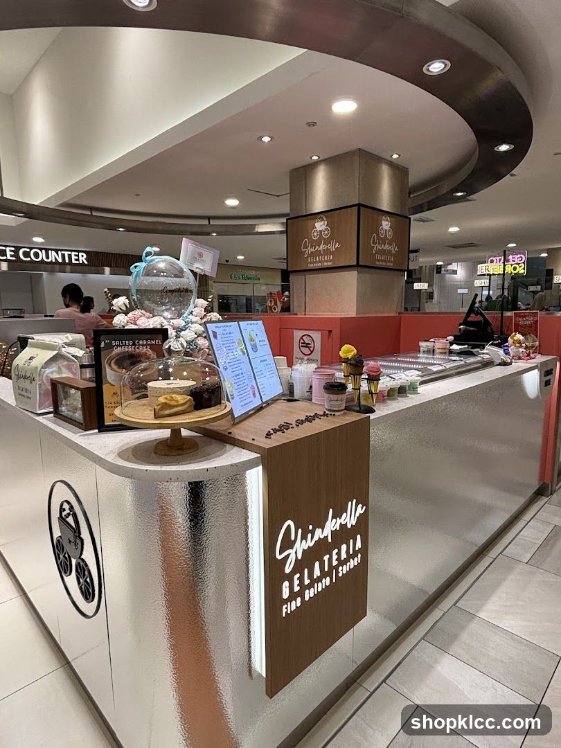 Gelateria Counter