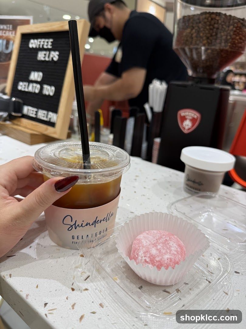Coffee and Mochi