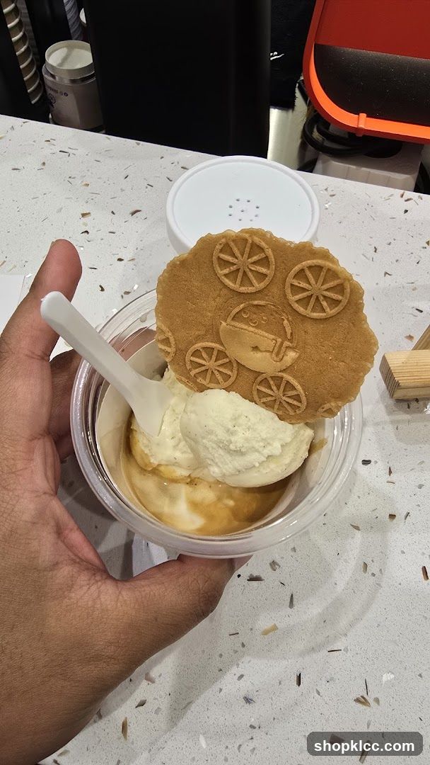 Ice Cream with Cookie