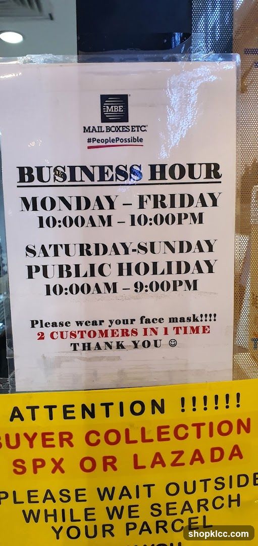 Business Hours Sign
