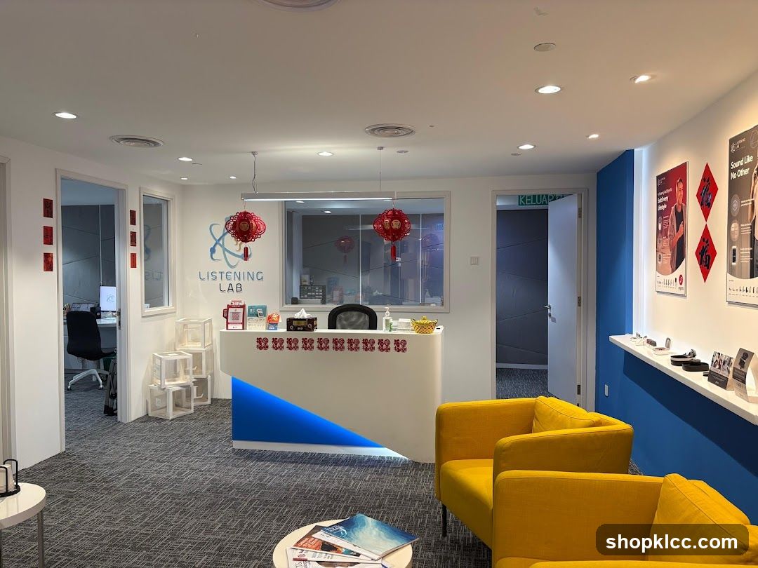 Listening Lab Reception Area