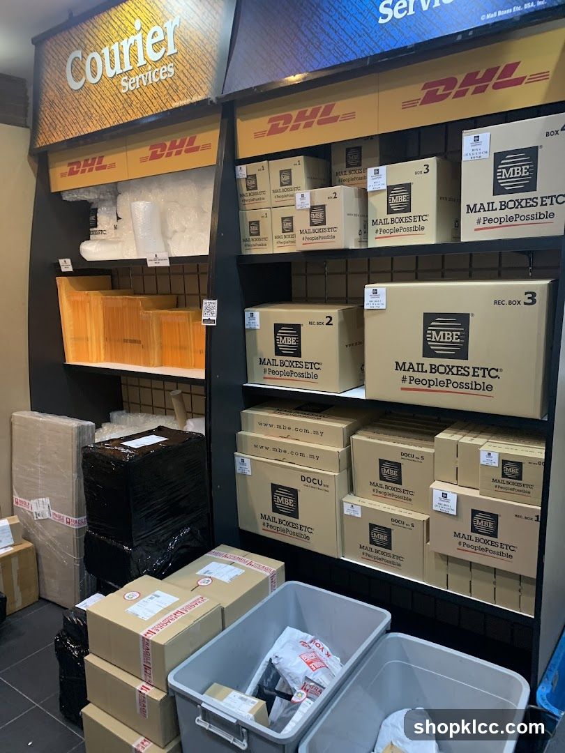 Courier Services Store Interior