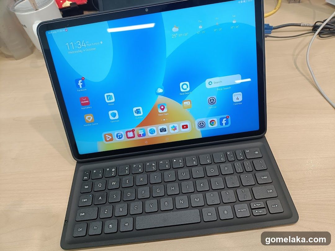 Tablet with Keyboard Cover