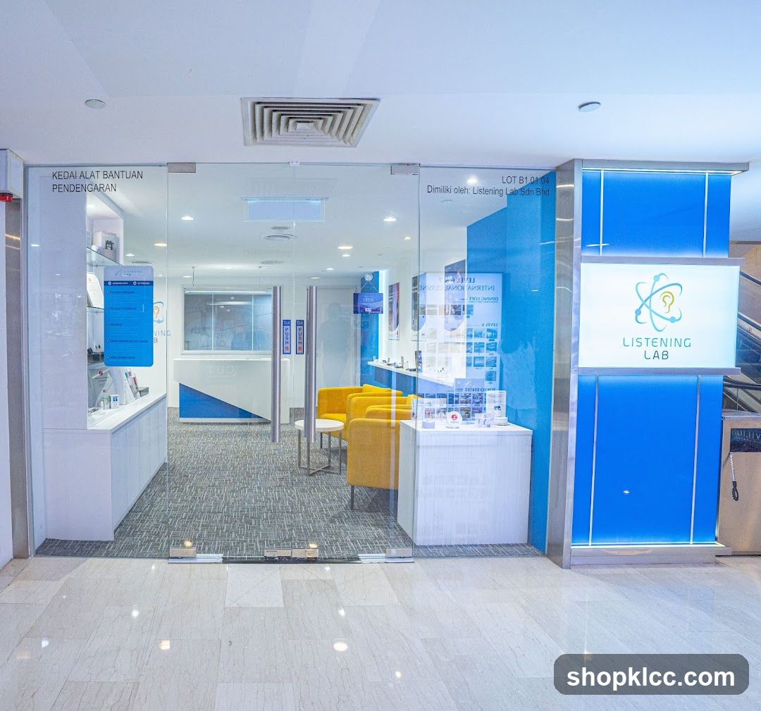 Listening Lab Entrance Interior View