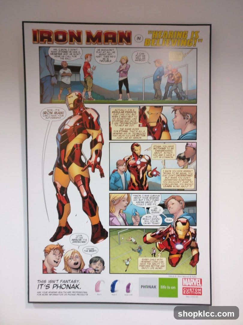 Iron Man in Hearing Is Believing!