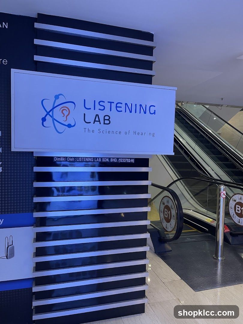 Listening Lab - Hearing Aids Centre in Pavilion Bukit Bintang, Malaysia