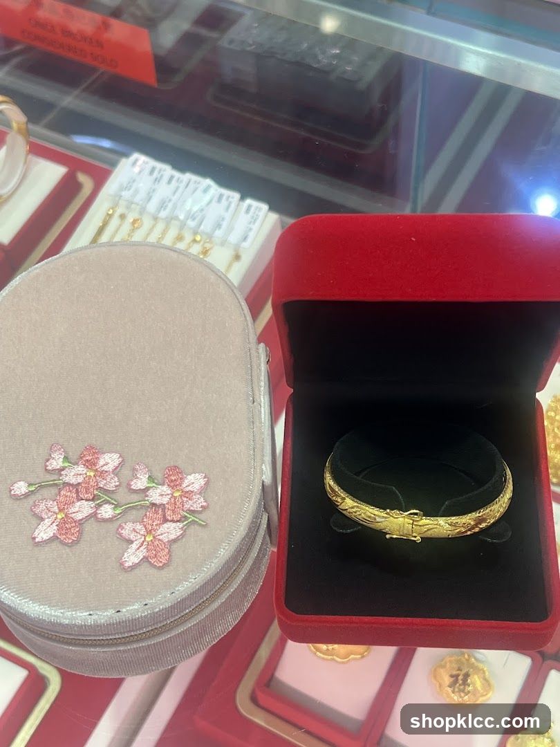 Gold Jewelry Display