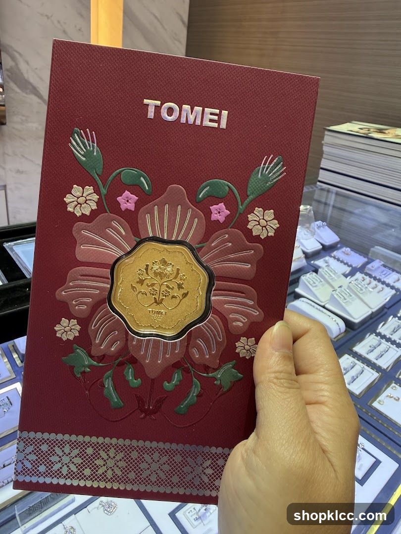 Tomei Gift Card or Product Display