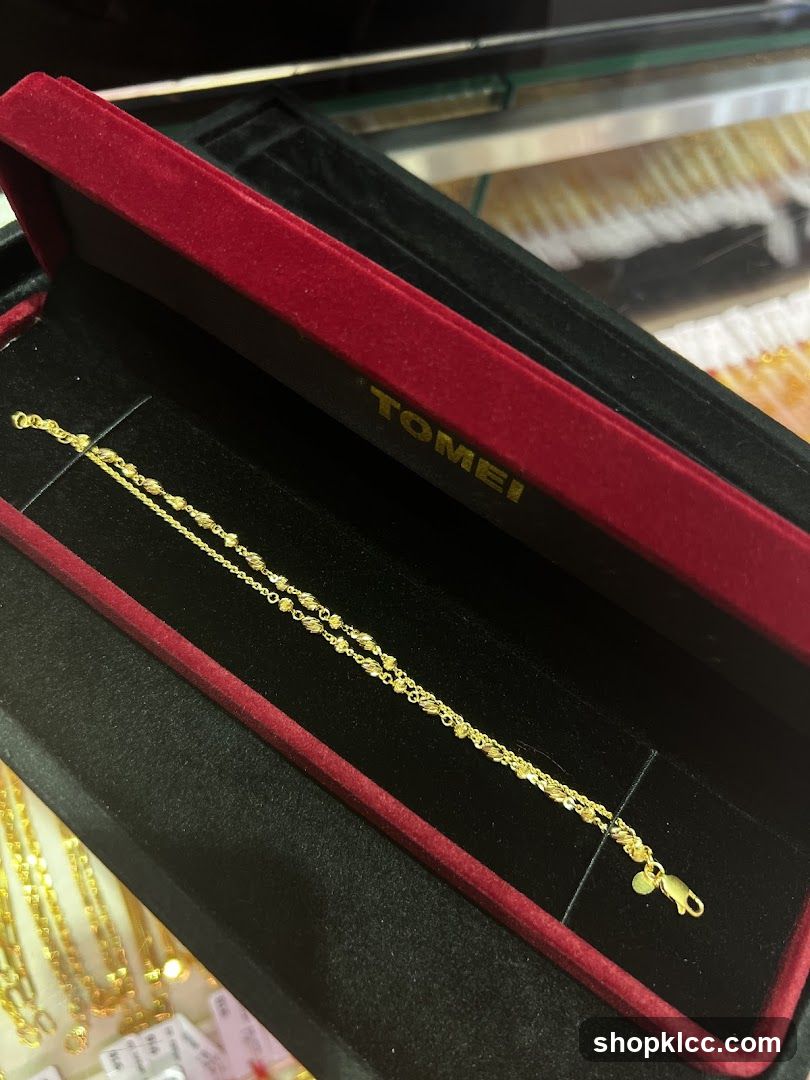 Gold Bracelet in Display Box