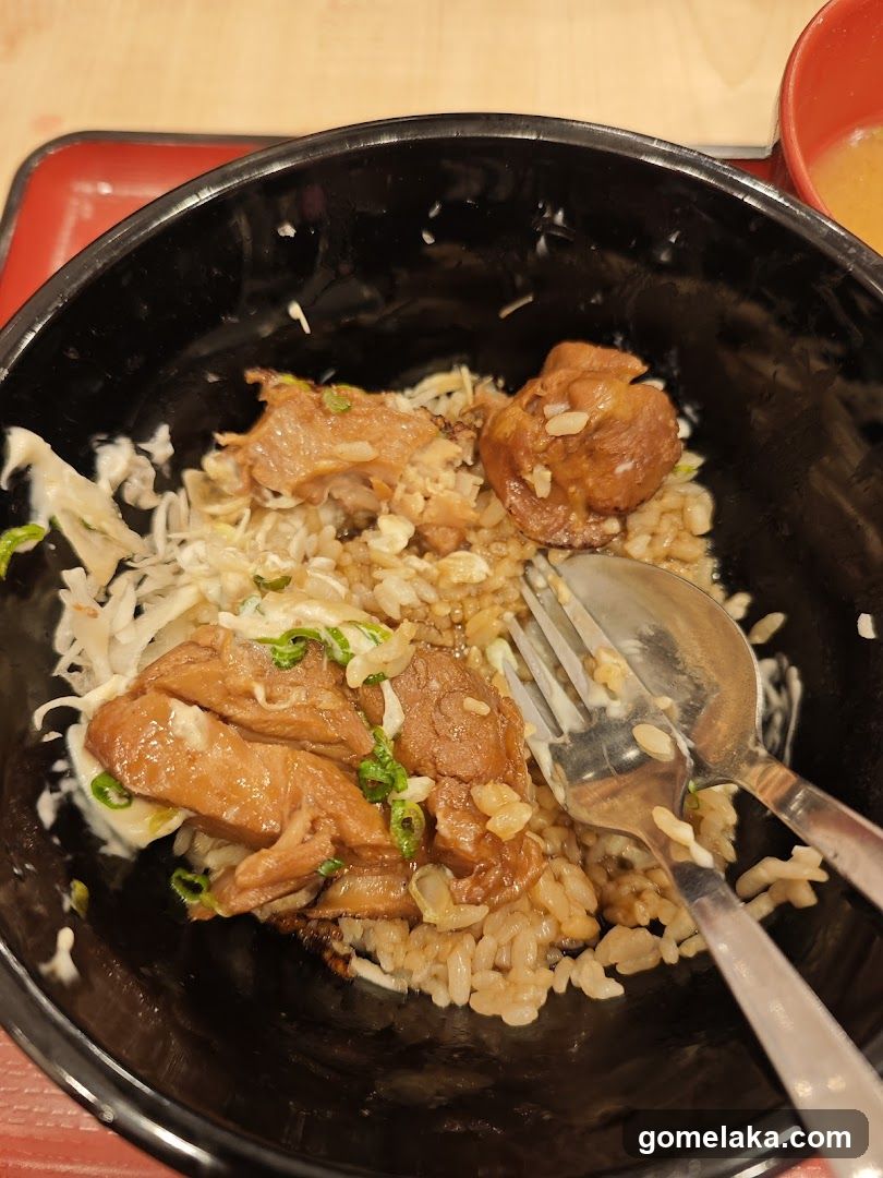 Food in a bowl