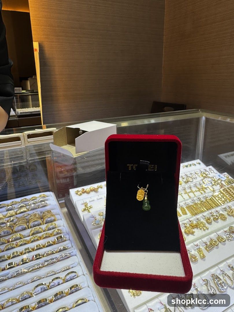 Gold Jewelry Display