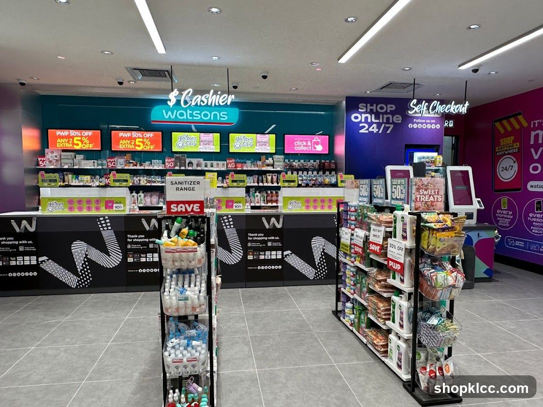 Watsons Store Interior