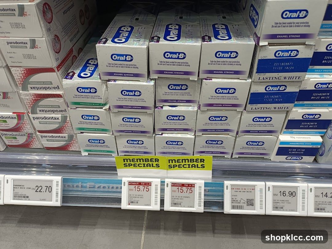 Toothpaste Display