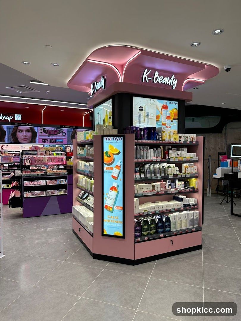K-Beauty Store Display
