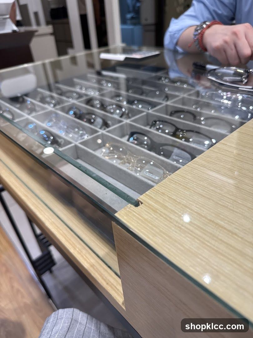 Eyeglass Display Case