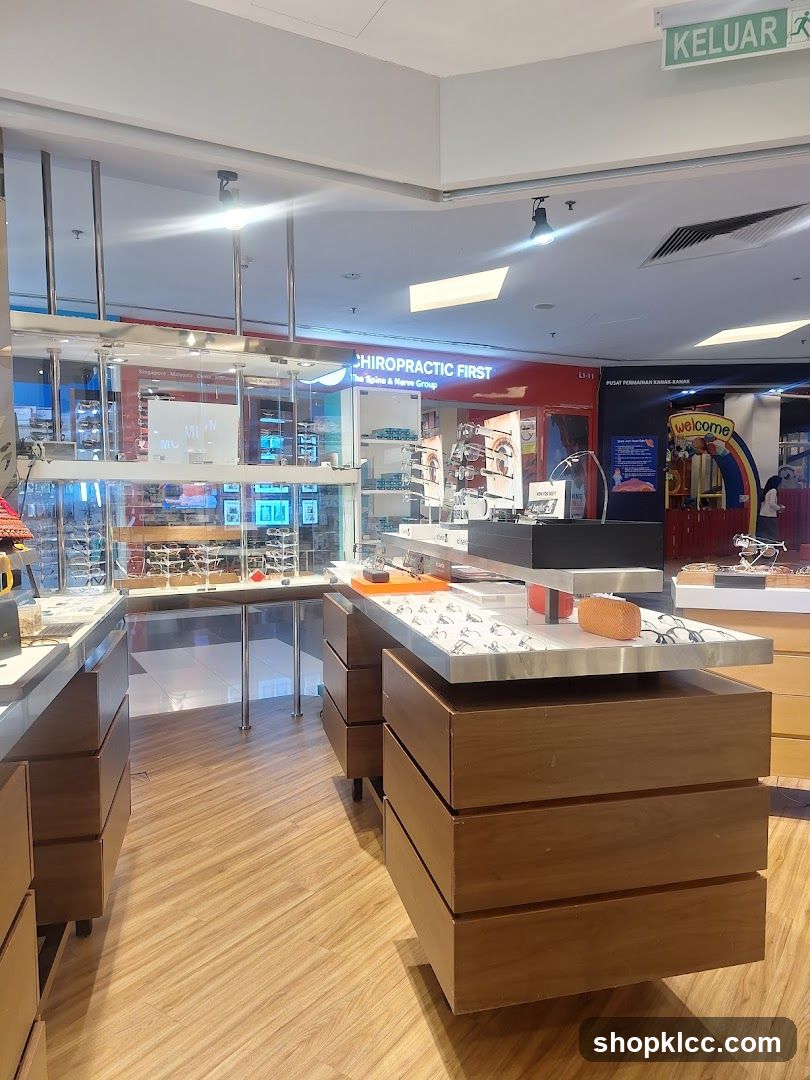 Optical Store Interior Display