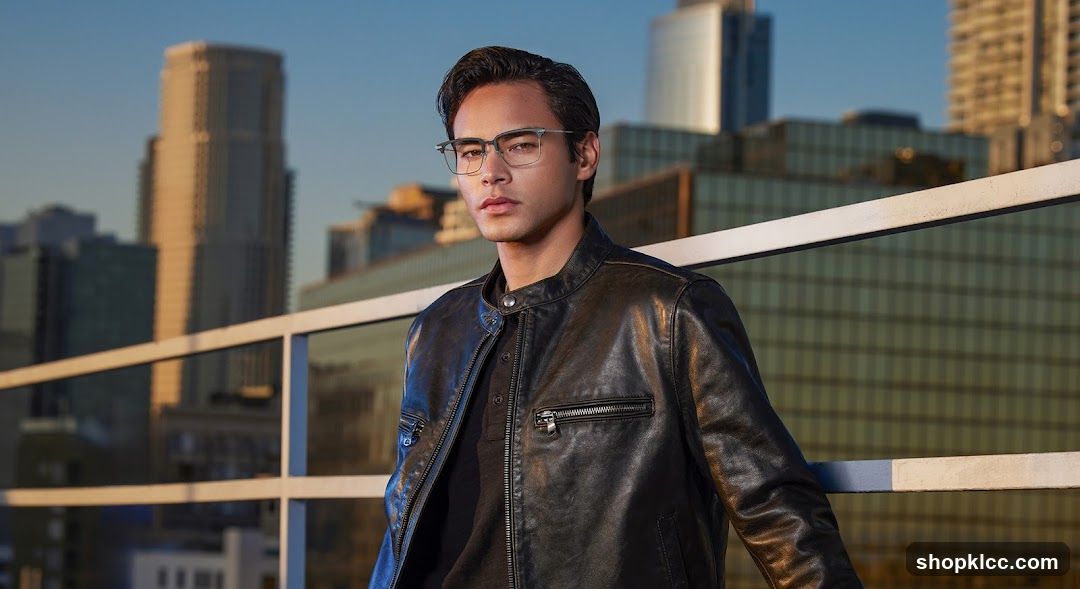 Urban Portrait with Cityscape Background