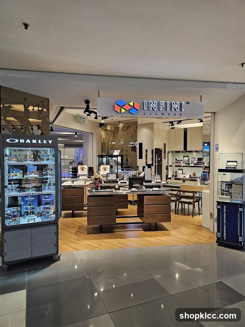 Infini Eyewear Store Interior
