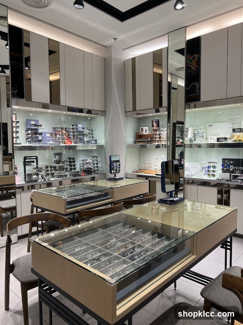 Optical Store Interior Display