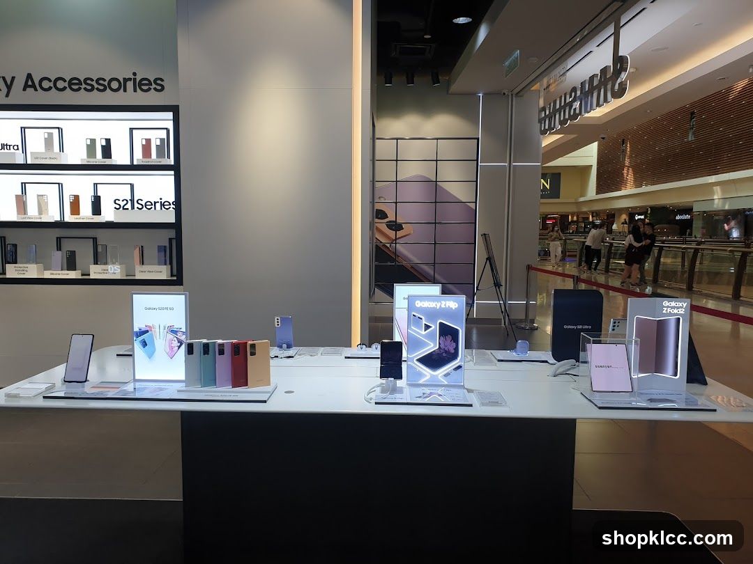 Samsung Accessories Display