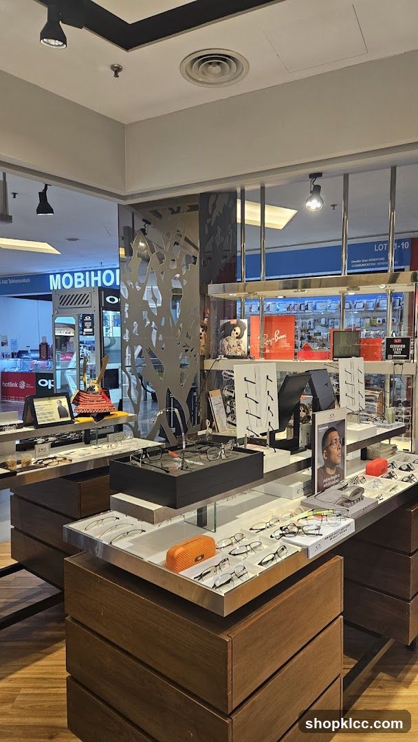 Optical Store Interior Display