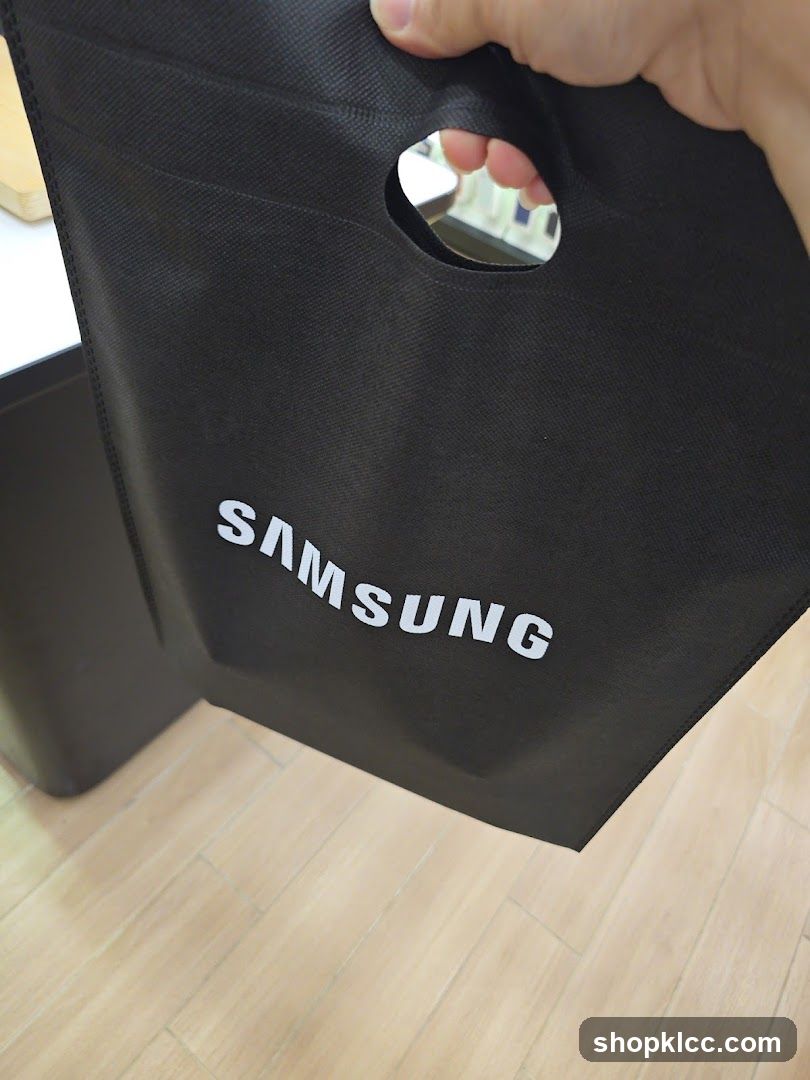 Samsung branded bag