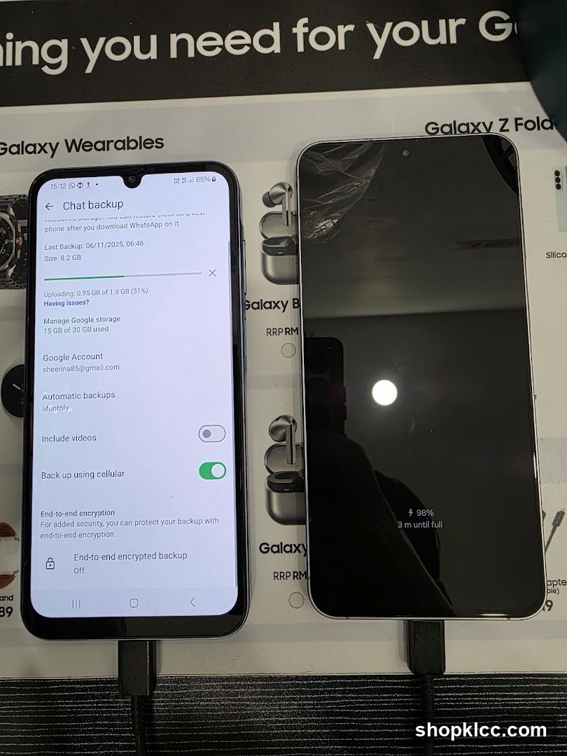 Samsung Galaxy Phones and Wearables