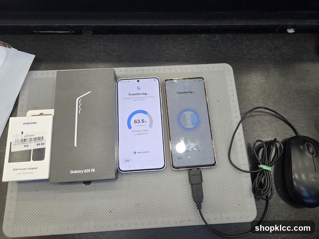Samsung Galaxy S25 FE Data Transfer