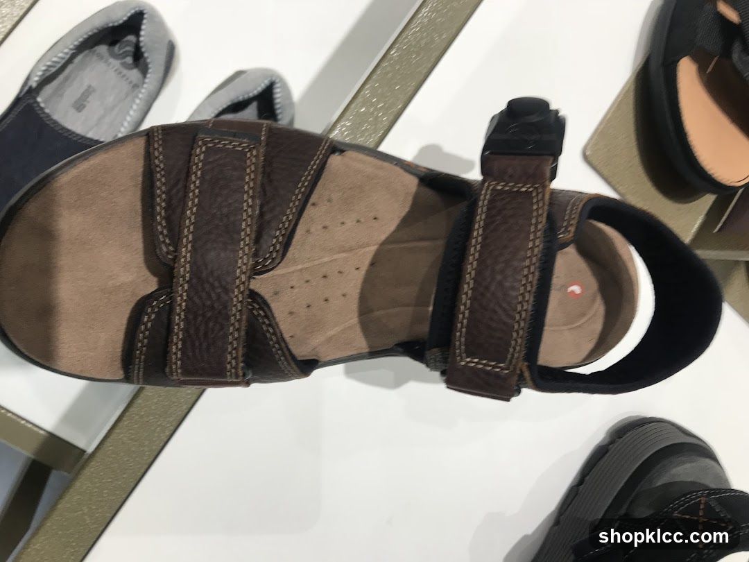 Brown Sandals Display