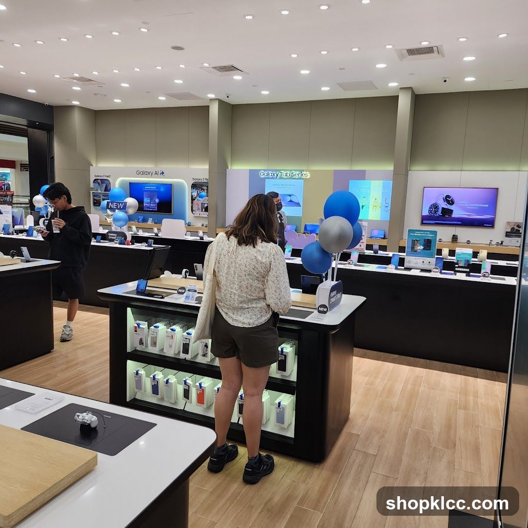 Electronics Store Display