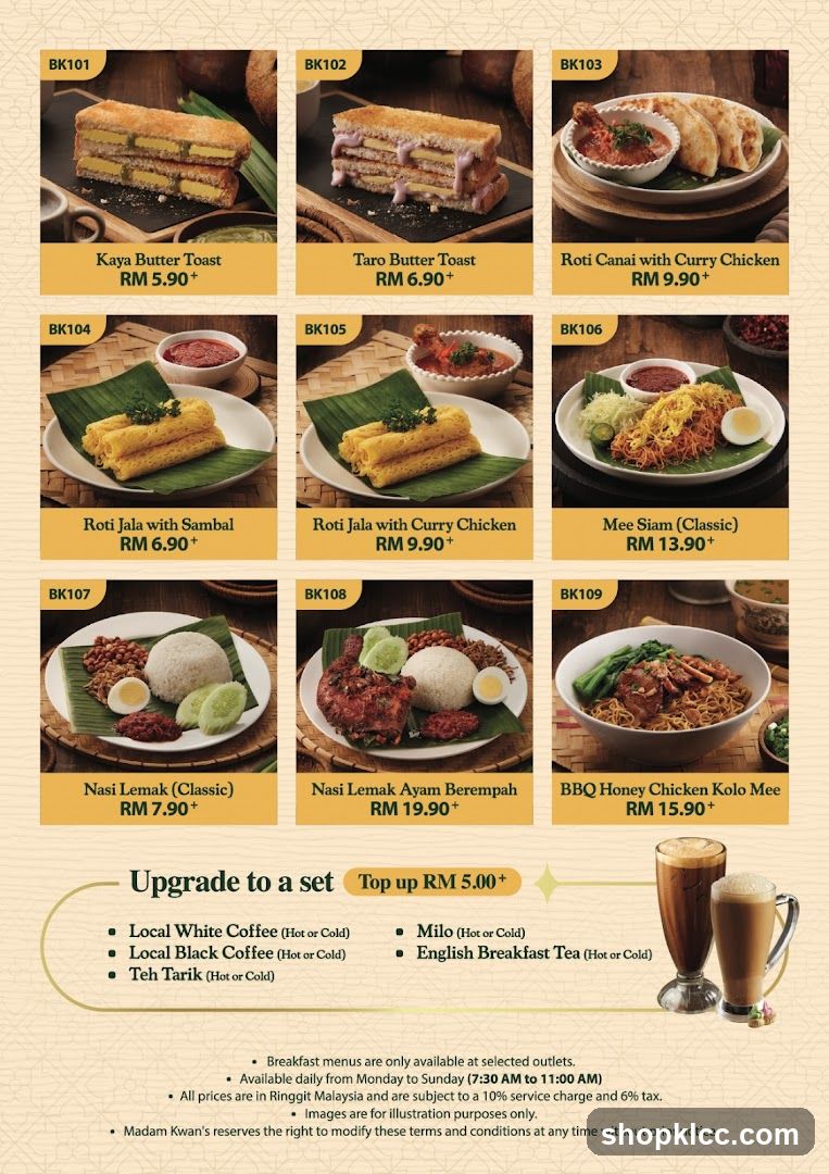 Menu Items