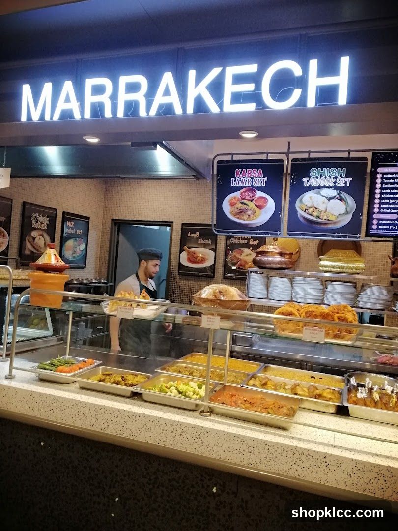 Marrakech Food Stall Interior