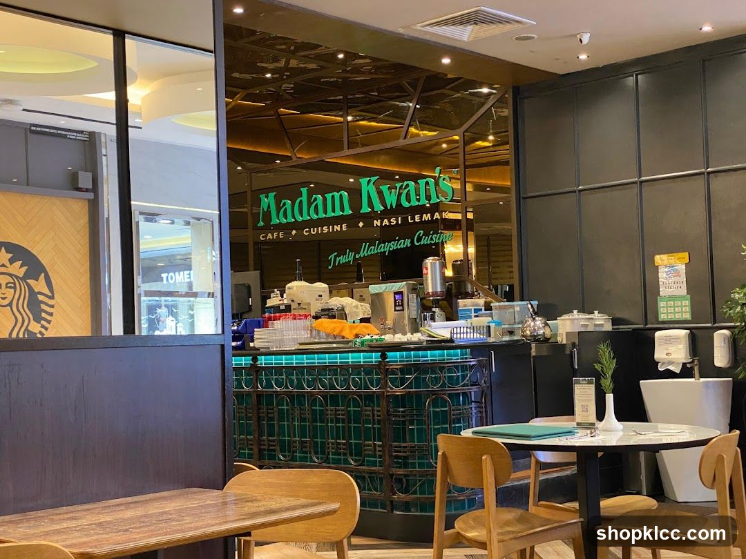 Madam Kwan's Cafe Interior