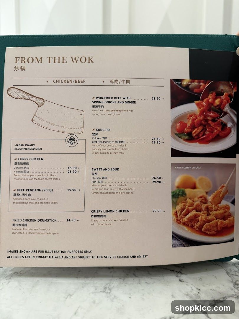 FROM THE WOK