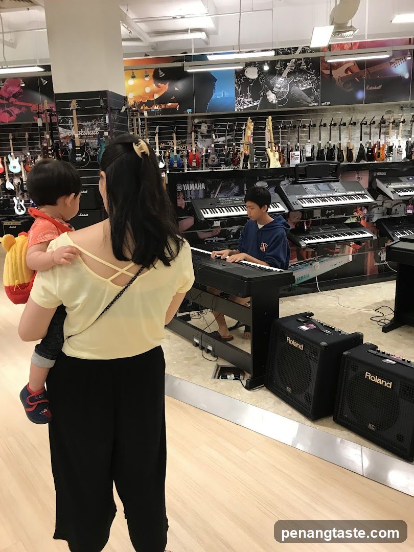 Music Store Display